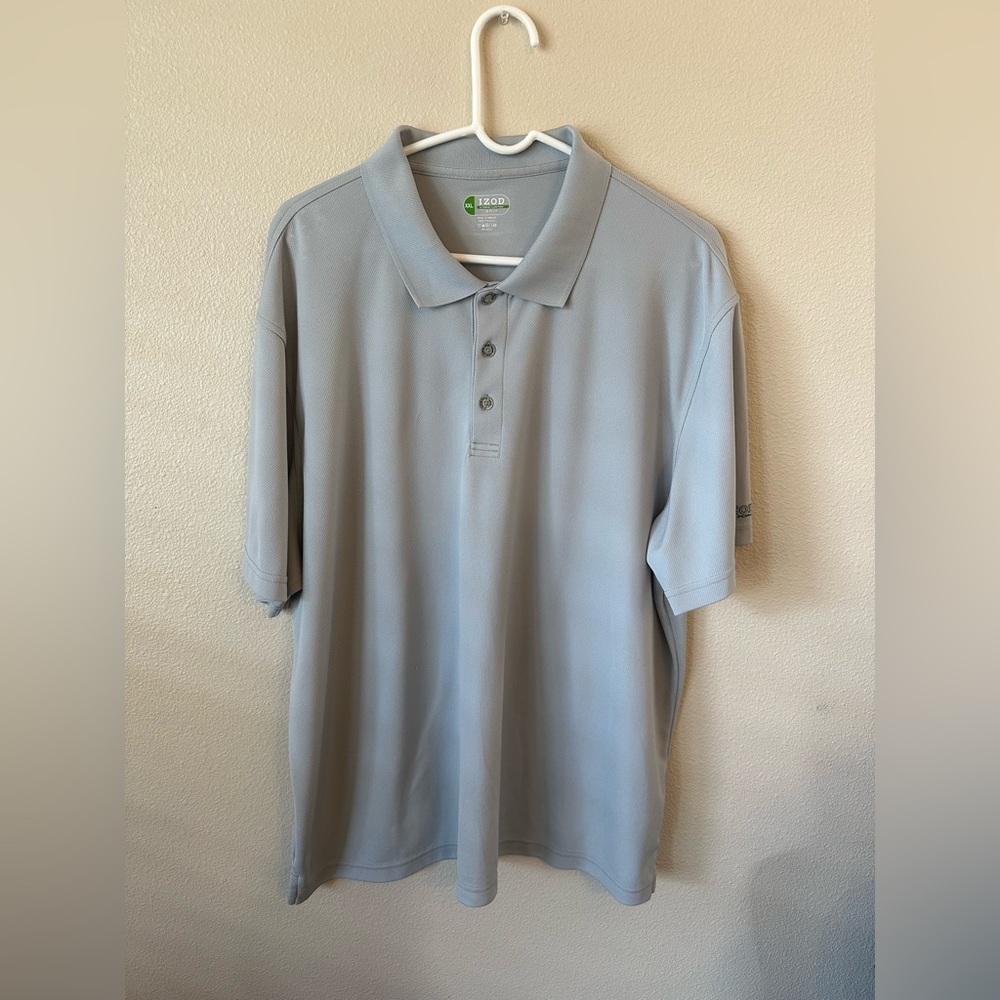 Mens XXL IZOD X-Treme function golf shirt 100% polyester